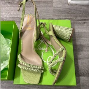 Sam Edelman Beaded Block Heels
